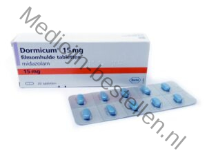 dormicum 15 mg online kopen zonder recept
