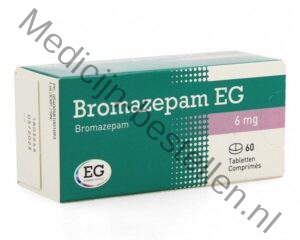 BROMAZEPAM EG 6MG 60 TABLETTEN