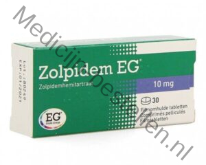 ZOLPIDEM EG 10 MG 30 TABLETTEN KOPEN.